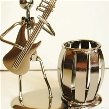 创意铁人笔筒他音乐造型笔筒办公用品个性笔筒C160系列电吉