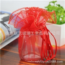 布丁瓶奶瓶扁鼓瓶喜糖瓶大量批发丝带喜糖瓶沙袋喜糖瓶盒