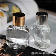 供应15ML扁精油瓶香薰瓶香水瓶厂家香水玻璃瓶玻璃香水瓶