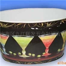 供应丝印冰桶椭圆型冰桶金属冰桶马口铁大冰桶BA-23