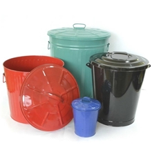 4-62L垃圾桶、收纳桶、镀锌铁桶