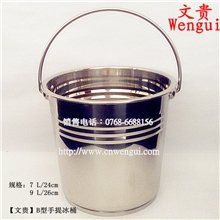 不锈钢香槟桶不锈钢手提冰桶酒吧用品不锈钢冰桶