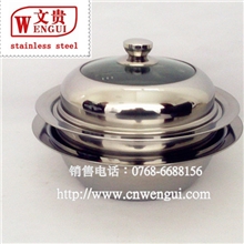 供应不锈钢电磁炉汤锅蒸锅飞碟蒸汤锅