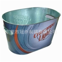 厂家直供啤酒桶，各个款式马口铁桶，椭圆型冰桶，可带提手