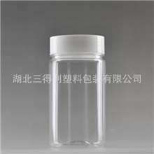 500g塑料蜂蜜瓶晶莹剔透亮晶晶密封不漏圆形瓶盖多款选择