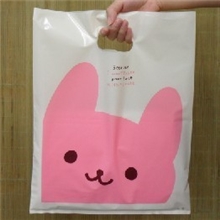 企业集采：批发服装塑料袋/手提袋/微笑小熊（30*40*100个/包）