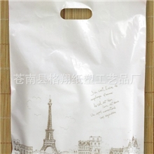 厂家批发服装塑料袋/礼品袋/购物袋/巴黎铁塔33*43（100个/包）