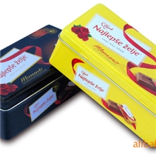 【诚信厂家推荐】长方形糖果包装铁罐、马口铁盒