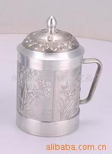 供应礼品工艺品饰品金属罐啤酒杯茶具锡艺品