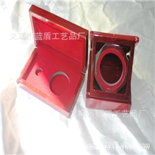 厂家供应奖牌木盒|徽章木盒|金银币木盒|义乌木盒|大红色油漆木盒
