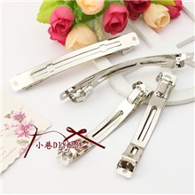 正宗发夹配件CLIPFRANCE韩版DIY加厚两片夹弹簧夹配件