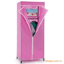 厂家直销韩式简易衣柜/组合布衣柜/折叠衣橱小单人