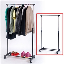 厂家直销不锈钢单杠晾衣架折叠固定001批发