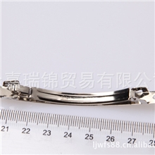 韩版发饰发夹配件手工发饰diy发夹配件批发两片夹8.0*0.5cm