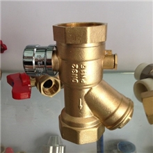 铜锁闭过滤平衡一体阀，铜锁闭过滤测温阀。