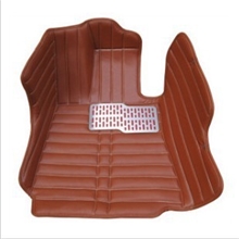 厂家直销手缝全包围皮革汽车脚垫u型缓冲脚垫专车专用汽车脚垫