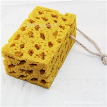 加厚型蜂窝状超强抗磨洗车海绵珊瑚海绵不伤表面
