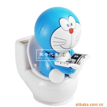 太阳能摇头娃娃马桶系列机器猫