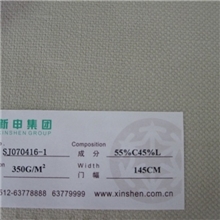 环保型家居精品亚麻棉交织染色沙发布料做工精细耐磨性强