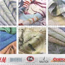 苏州新申麻业供应亚麻系列千鸟格色织风格服装面料/时装面料