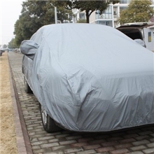 PEVA加棉车衣，带耳车衣，加厚车罩，厂家直销汽车车衣L号