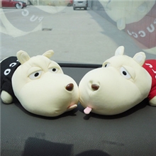 长嘴狗竹炭包汽车卡通除味炭包车饰摆件炭包狗汽车内饰炭包