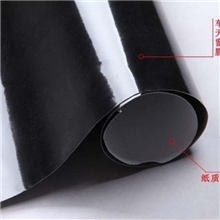 厂家直销仿全景天窗膜车顶膜三层亮光黑改色膜高亮黑天窗膜