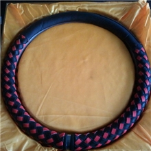 汽车方向盘套高档汽车把套手穿皮超透气舒适厂家直销