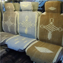 【新款大背心】手编冰丝座垫手工编织汽车坐垫厂家直销