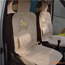 厂家供应1005冰丝亚麻维卡汽车坐垫座垫单张凉垫环保无味