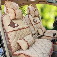 正品比优特卡通悠嘻猴汽车座垫批发促销可爱女生款四季通用坐垫