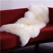 厂家供应精品澳洲羊皮皮形自由皮形装饰家居羊皮皮毛一体