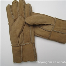 女款手套皮毛一体手套真皮手套皮手套