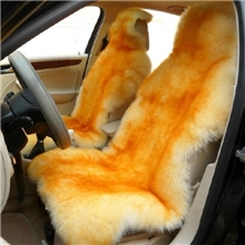 羊毛单张汽车靠垫汽车用品羊毛汽车坐垫全长毛汽车坐垫批发