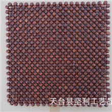 汽车坐垫木珠坐垫小方垫办公坐垫红桧木汽车小垫方垫坐垫