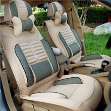 汽车坐垫亚麻四季垫新款夏季座垫车垫冬垫通用迈腾帕萨特车用饰品