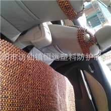 专业生产夏季手编草花梨木珠垫透气木珠垫绿色环保无污染木珠垫