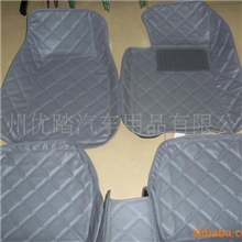 大众领驭，途观大包围高档皮革脚垫，米灰黑，厂家直销，欢迎订购