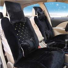 批发2013秋冬季新款汽车坐垫棉垫毛绒座垫SK15厂家直销仿毛坐垫