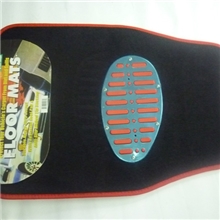 厂家直供时尚畅销运动型通用四件套9508不锈钢汽车脚垫