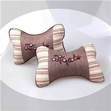 义乌汽车用品批发棉质梅花汽车头枕颈枕头枕厂家靠枕舒适枕