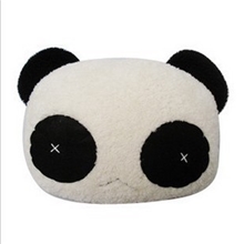升级加厚可爱熊猫头枕创意头枕汽车颈枕汽车靠枕卡通车用头枕