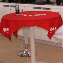 厂家定做展会会议桌布，广告台布，公司logo广告桌布印制高档布料