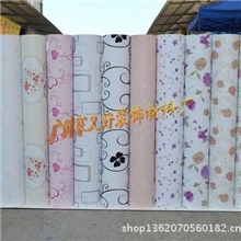 【厂家现货批发】PVC不干胶环保进口自粘墙纸壁纸墙贴即时贴