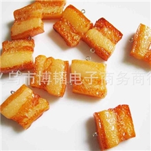 厂家直销创意礼品仿真肉手机挂件批发义乌小商品个性手机链