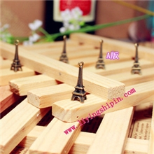 DIY饰品配件材料工厂批发23*8MM合金艾菲尔铁塔古青铜配件