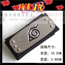 火影忍者COS道具/鸣人护额木叶护额头带头巾QT-01020