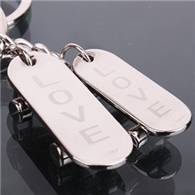 礼品厂家东莞市长安金属钥匙扣现货情侣创意店SL-607