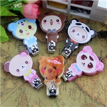 创居专利正品韩版创意指甲钳熊动物指甲剪卡通指甲剪批发