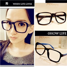8820框架复古板材近视眼镜框潮人男女款式大黑色方框眼镜架